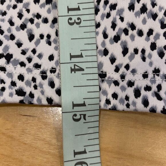 Bailey 44 Sport 2pc Work Out Leggings Crop Top Black White Print XS NWT - Picture 8 of 10